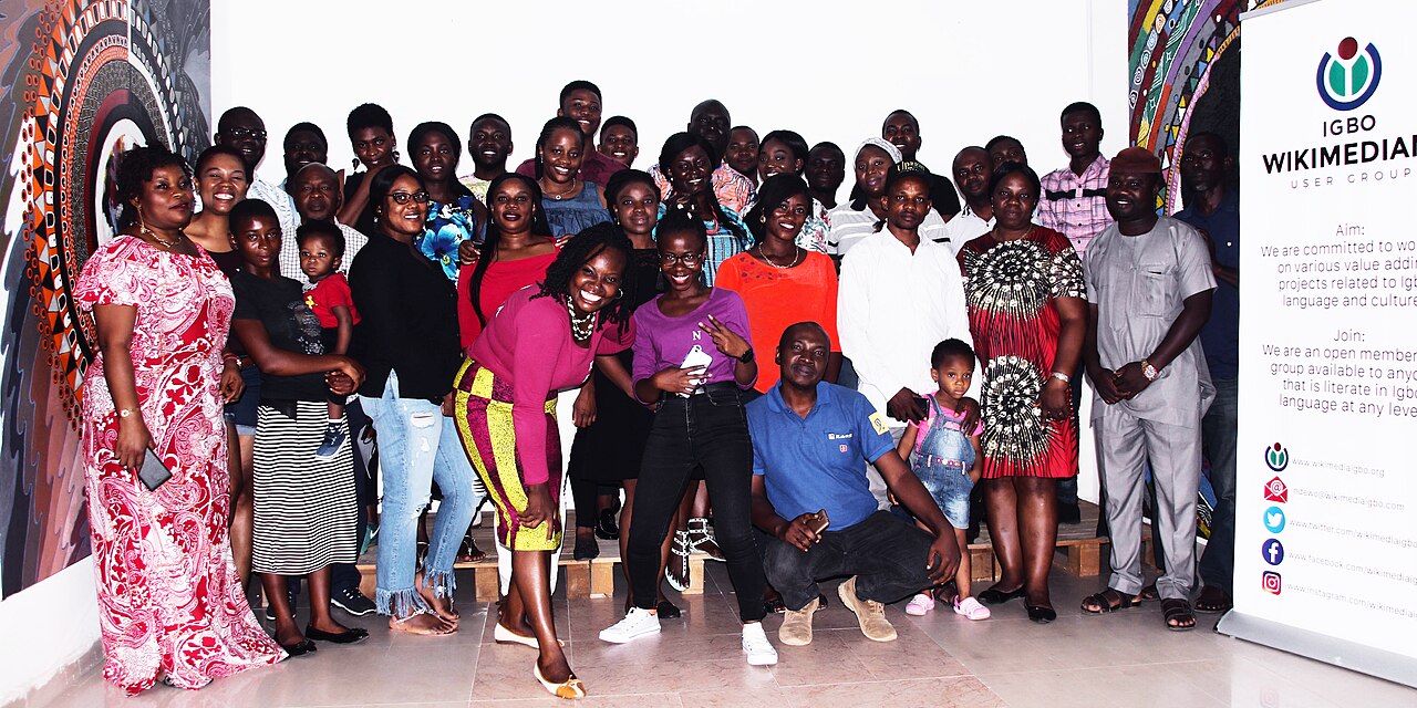 Igbo Wikimedians User Group Launch, 2018
(Smith Agu Smith, CC BY-SA 4.0, via Wikimedia Commons)