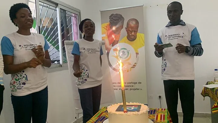 Célébration du 12e anniversaire de Wikidata par la communauté Wikimedia en Côte d’Ivoire 04: Abiba Pauline