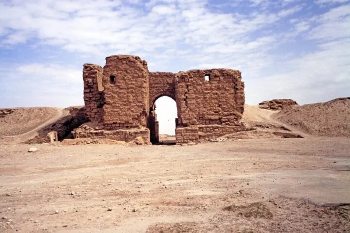 The Palmyrene Gate of Dura-Europos.